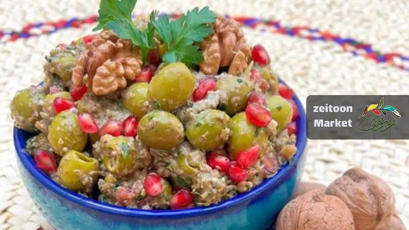 طرز تهیه زیتون پرورده درجه یک